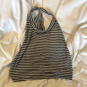 Striped halter